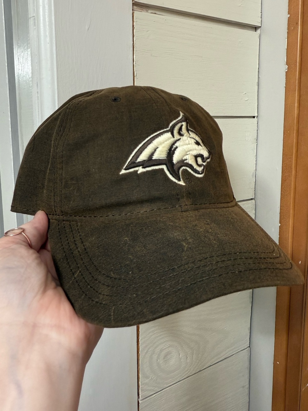 Legacy Montata State Bobcats Patch Adjustable hat